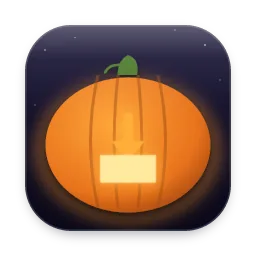 Pumpkin Downloads folder icon