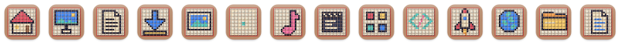 Quilt icons at 32 points