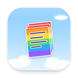 Rainbow Documents folder icon
