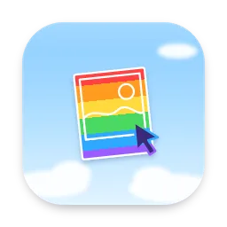 Rainbow Screenshots folder icon