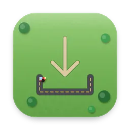 Road Downloads folder icon