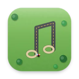 Road Music folder icon