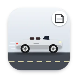 Roadster File folder icon