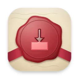 Wax Seal Downloads folder icon