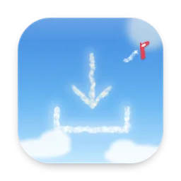 Skywriter Downloads folder icon