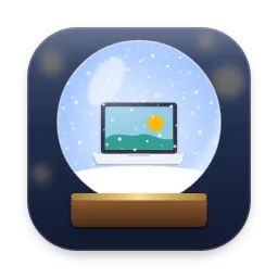 Snow Globe Desktop folder icon