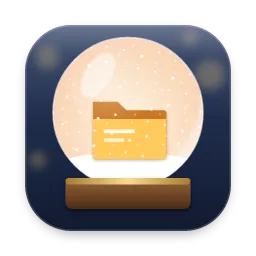 Snow Globe Folder folder icon