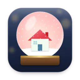 Snow Globe Home folder icon
