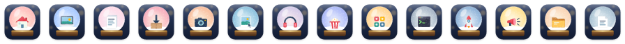 Snow Globe icons at 32 points