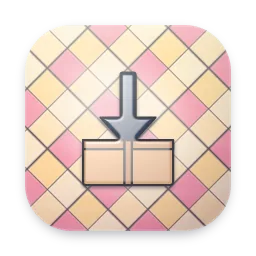 Stained Glass Downloads folder icon