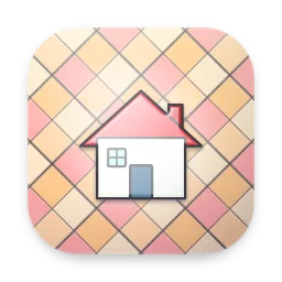 Stained Glass Home folder icon