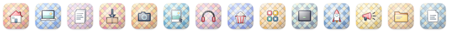 Stained Glass icons at 32 points