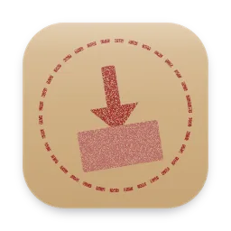 Stamp Downloads folder icon