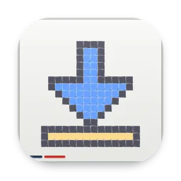 Sticky Downloads folder icon