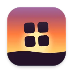 Sunset Applications folder icon