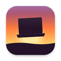 Sunset Desktop folder icon