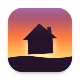 Sunset Home folder icon