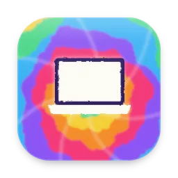 Tie-Dye Desktop folder icon