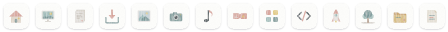 Tissue icons at 16 points