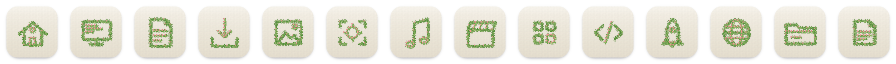 Hedge icons at 32 points