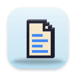 Voxel File folder icon