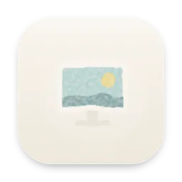 Watercolor Desktop folder icon