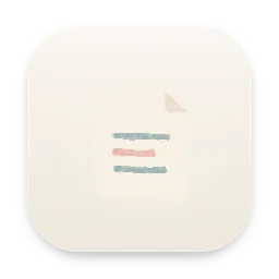 Watercolor File folder icon