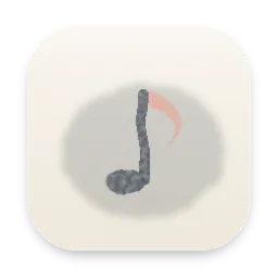 Watercolor Music folder icon