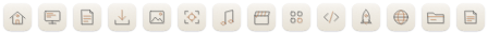 Wire icons at 16 points