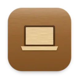 Wood Desktop folder icon
