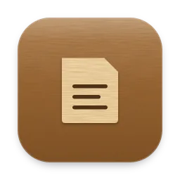 Wood File folder icon